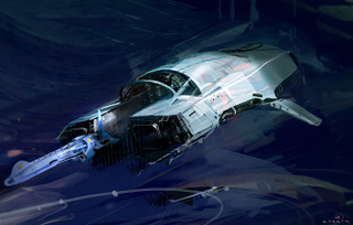 Illustration for article titled Spaceship Concept Art (Gallery 2)
